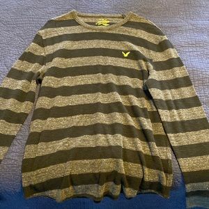 Mens striped shirt size large.